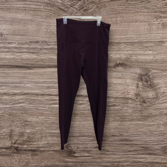 ⭐️Tuff Athletics Women's Track Pants Purple Size Med - Picture 1 of 5